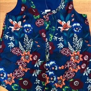 Ann Taylor sleeveless top XS